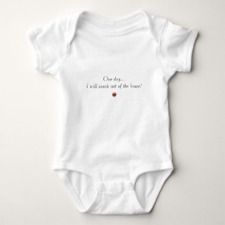 Camiseta Um dia… Eu espreitadela para fora