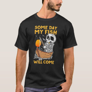 Camiseta Um Dia Meu Peixe Virá Morder Pescador Fisher Fi