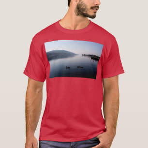 Camiseta Um dia no lago Lago Coniston Lake District