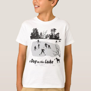 Camiseta Um dia no lago Pond Hockey Youth