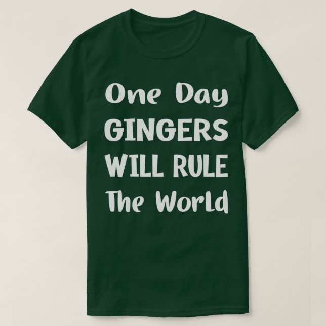 Camiseta Um Dia Os Gengers Irão Governar O Mundo 11 (Frente do Design)