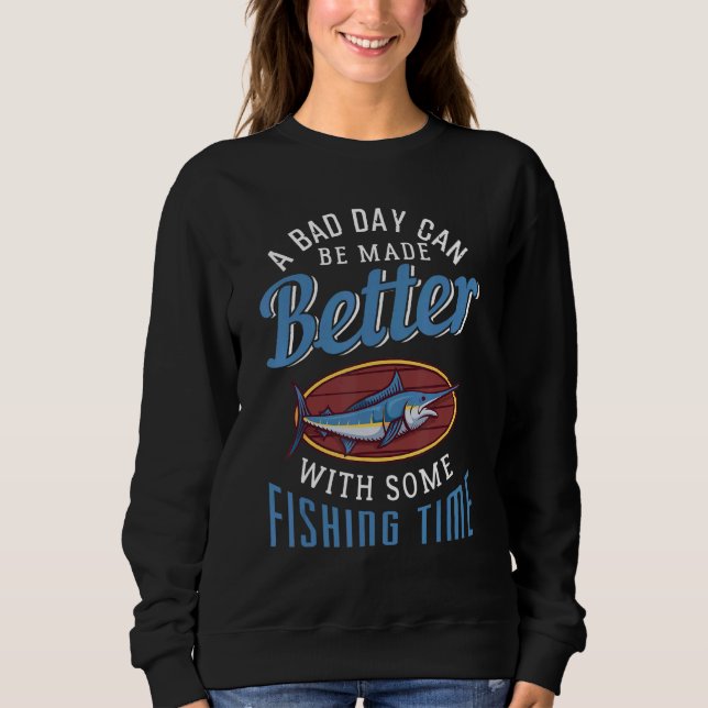 Camiseta Um Dia Ruim Pode Ser Melhorado Com Algum Tempo De  (Frente)