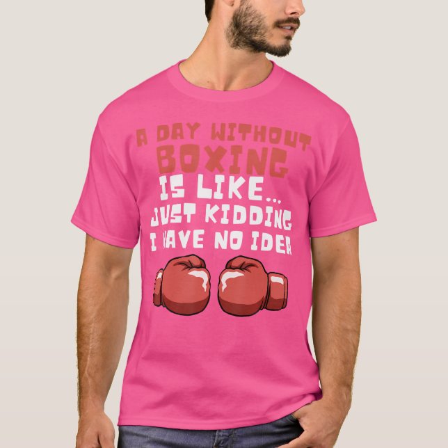 Camiseta Um Dia Sem Boxer Engraçado Dão Um Presente Engraça (Frente)