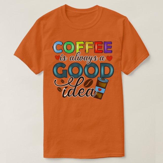 Camiseta Um Dia Sem Café É Como Brincar Que Eu Não Tenho (Frente do Design)