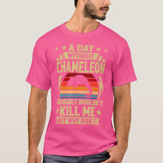 Camiseta Um Dia Sem Camaleão