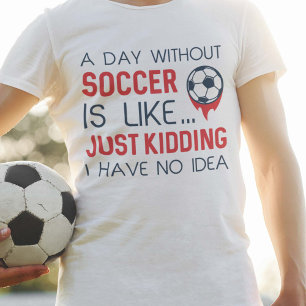 Camiseta Um Dia Sem Futebol