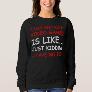 Camiseta Um dia sem jogador de vídeo de Videos games