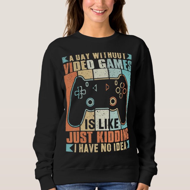 Camiseta Um Dia Sem Jogo De Vídeo É Como Brincar Eu (Frente)