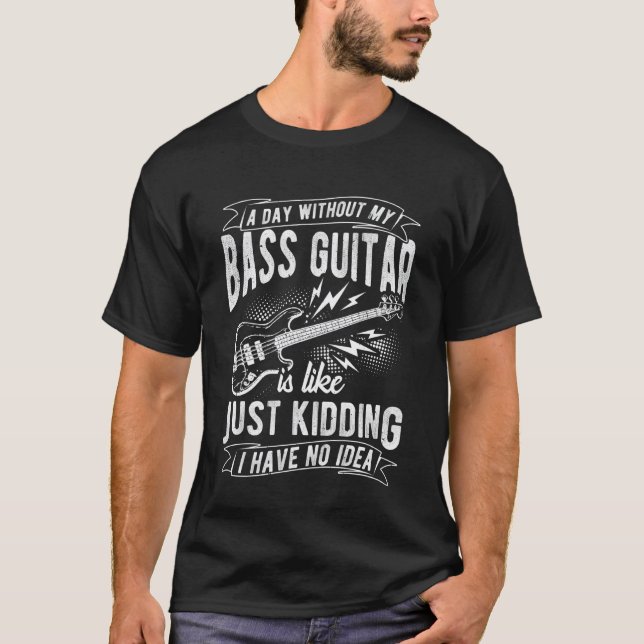 Camiseta Um Dia Sem Meu Violão é Como BRINCANDO (Frente)