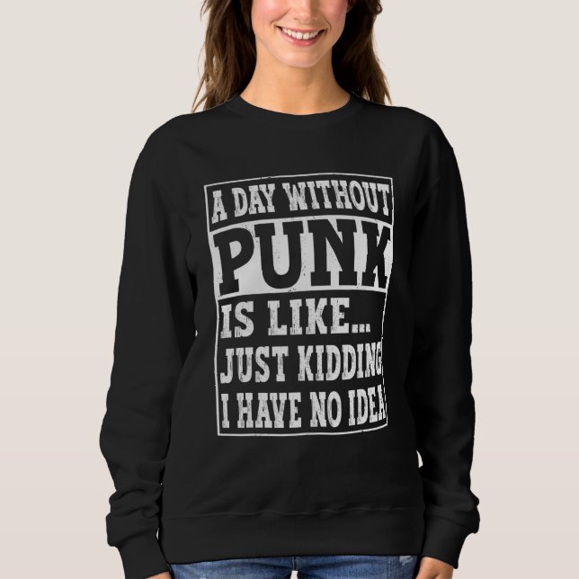 Camiseta Um Dia Sem Punk É Como     Emo Heavy Metal Got (Frente)