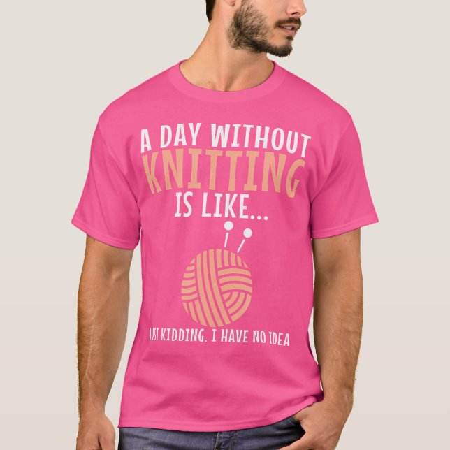 Camiseta Um Dia Sem Roubar É Como Brincar Com Knitti (Frente)