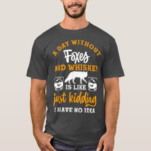 Camiseta Um dia sem uísque e inimigos