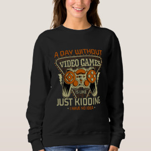 Camiseta Um Dia Sem Video Games É Como Gamer Jogando 1