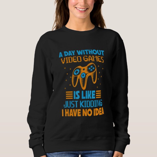 Camiseta Um Dia Sem Video Games É Como  Vídeo de Gamer (Frente)