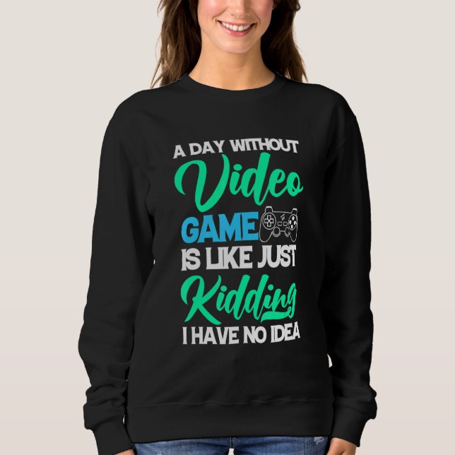 Camiseta Um Dia Sem Video Games É Como  Vídeo de Gamer (Frente)