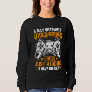 Camiseta Um Dia Sem Videos games É Como Gama De Vídeo De Jo