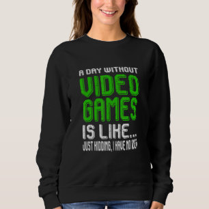 Camiseta Um Dia Sem Videos games É Como Um Jogo Engraçado