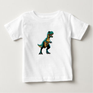 Camiseta Um dinossauro posando como um famoso poster de cin