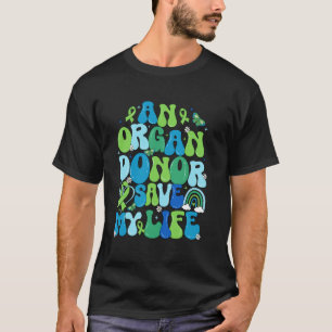 Camiseta Um Doador de Órgãos Salvou Minha Vida Nacional Doa