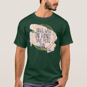 Camiseta Um Doador De Rins Transplantando Meninas Enfermeir