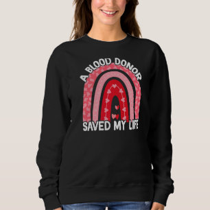 Camiseta Um Doador De Sangue Salvou Minha Vida