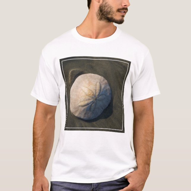Camiseta Um dólar de areia na praia (Frente)