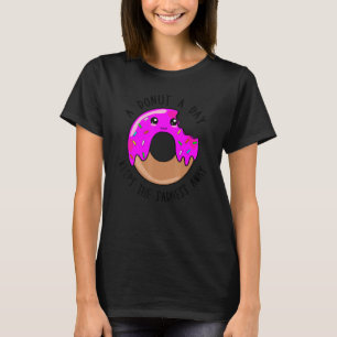 Camiseta Um Donut Por Dia Afasta A Tristeza Donut Fofo