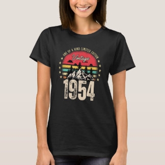 Camiseta Um Dos Tipos 1954 Retro Vintage Aniversário