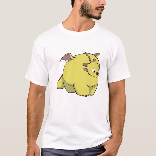 Camiseta Um dragão gordo (Frente)