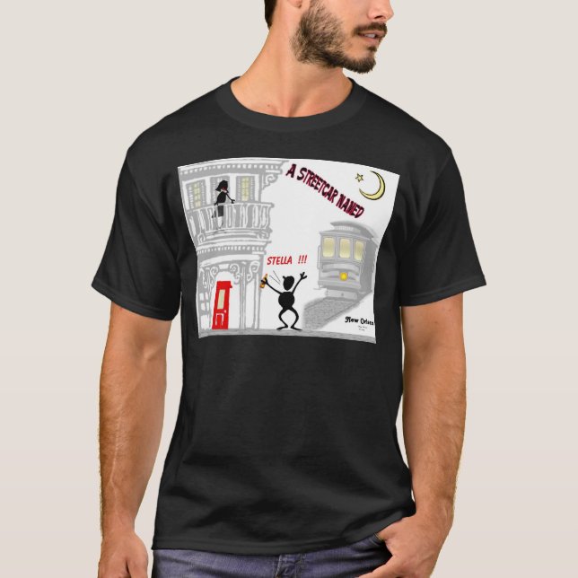 Camiseta Um eléctrico nomeado DESEJO (Frente)