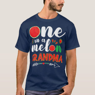 Camiseta Um em Melon Avó Engraçada Melancia Soma