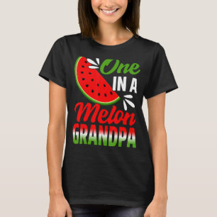 Camiseta Um Em Um Aniversário Da Família Melon Grandpa Wate
