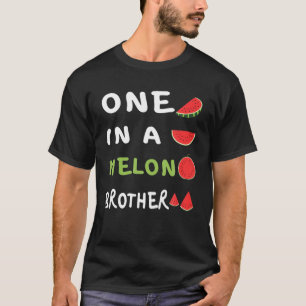 Camiseta Um Em Um Chapéu Da Família Melancia Funny Brother