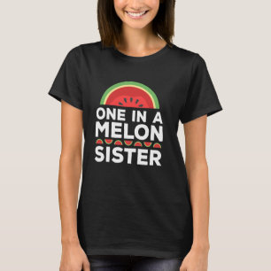 Camiseta Um Em Um Grupo De Correspondência Irmã Melon