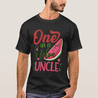Camiseta Um Em Um Jogo Da Família Melon Tio Watermelon