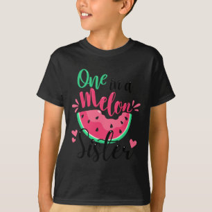 Camiseta Um Em Um Matchi De Festa de aniversário De Verão I