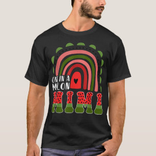 Camiseta Um Em Um Melão Mimi Melão Arco-Íris Sumário