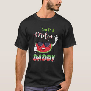 Camiseta Um Em Um Melão Pai Funny Watermelon Sobe