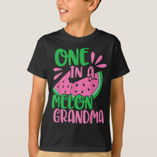 Camiseta Um Em Um Melão Vovó Melão Vovó Melão Vovó Rosa Vov