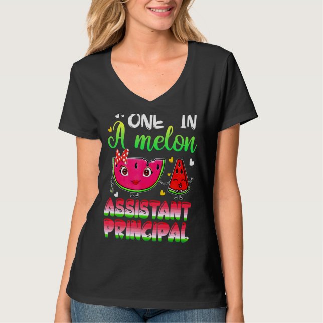 Camiseta Um Em Um Melon Assistant Principal Melancia (Frente)