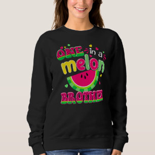Camiseta Um Em Um Melon Brother Bday Match Group Summer