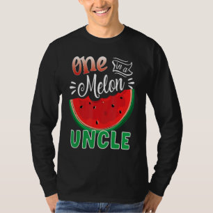 Camiseta Um Em Uma Fama De Festa de aniversário Melon Tio W