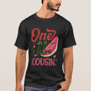 Camiseta Um Em Uma Família Melão De Primo Melão