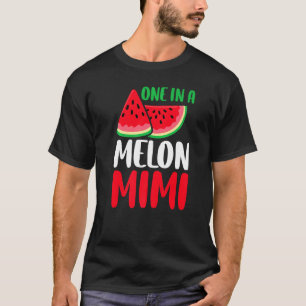 Camiseta Um Em Uma Família Melon Mimi Watermelon