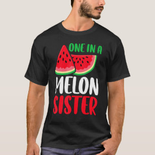 Camiseta Um Em Uma Família Melon Sister Melmelon Correspond
