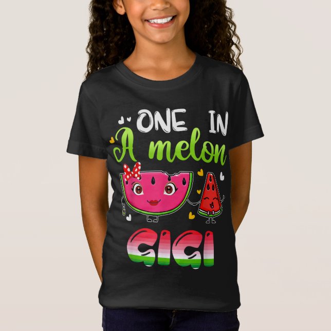 Camiseta Um Em Uma Melão Gigi Funny Melmelão (Frente)