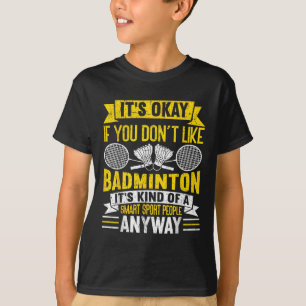 Camiseta Um Esporte de Pessoas Inteligentes De Qualquer For