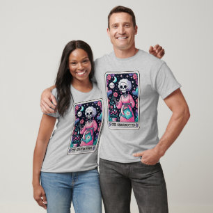 Camiseta Um esqueleto O tarot da Avó