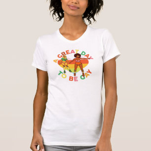 Camiseta "Um Excelente para ser Gay", Casal bonito e colori