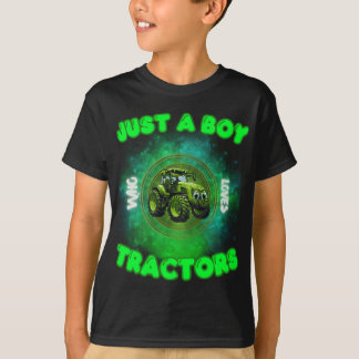 Camiseta Um Fazenda Engraçado, Só Um Menino Que Ama Os Trat